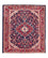 Tapis persan - Nomadic - 88 x 69 cm - bleu foncé