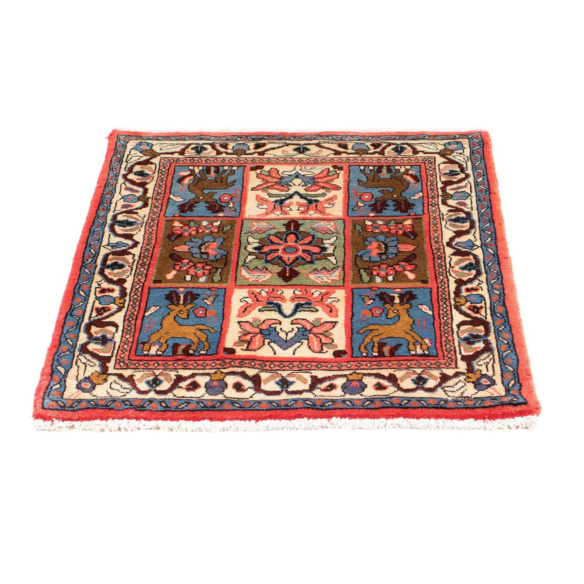 Tapis persan - Classique - 79 x 65 cm - multicolore