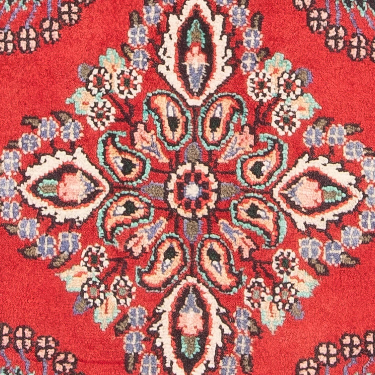 Tapis persan - Classique - 100 x 70 cm - rouge