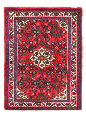 Tapis persan - Nomadic - 98 x 68 cm - rouge