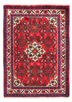 Tapis persan - Nomadic - 100 x 70 cm - rouge