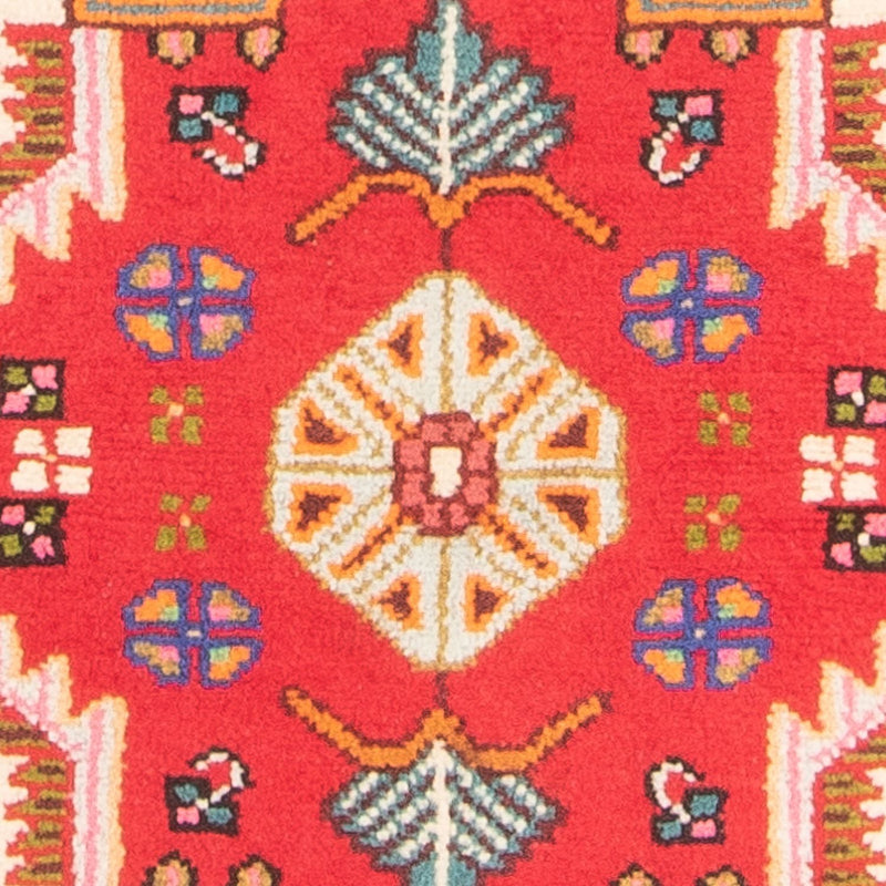 Tapis persan - Nomadic - 91 x 65 cm - rouge