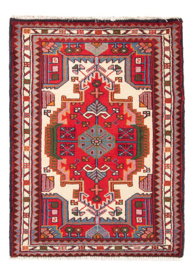 Tapis persan - Nomadic - 98 x 64 cm - rouge