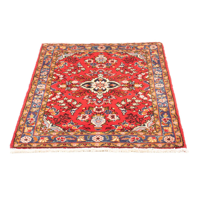 Tapis persan - Nomadic - 97 x 68 cm - rouge
