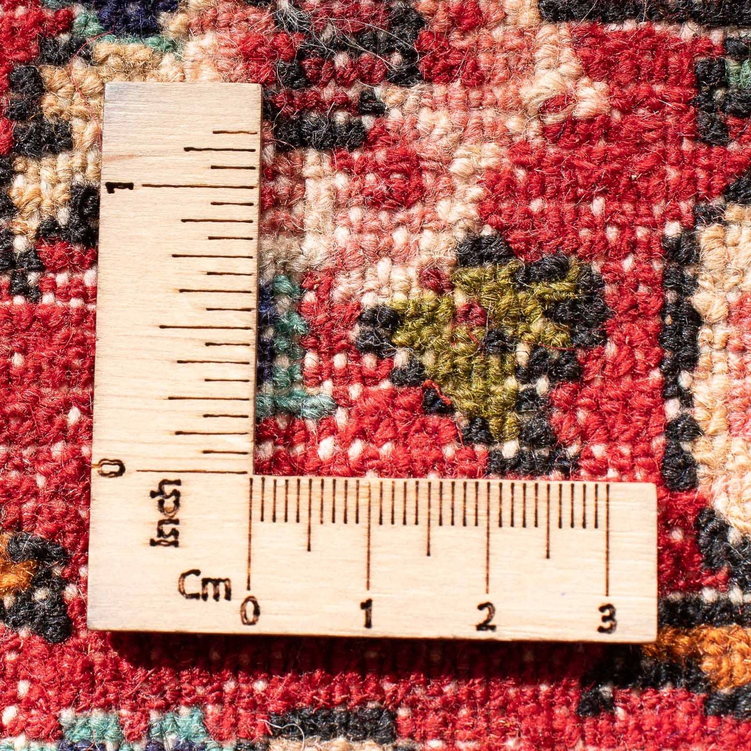 Tapis persan - Nomadic - 97 x 68 cm - rouge