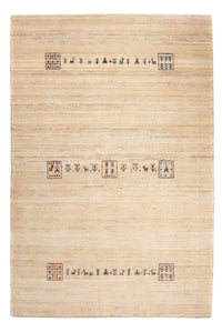 Tapis Gabbeh - Loribaft Persan - 159 x 100 cm - beige