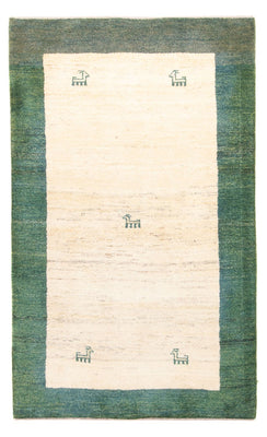 Tapis Gabbeh - Persan - 172 x 99 cm - vert