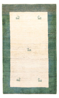 Tapis Gabbeh - Persan - 172 x 99 cm - vert