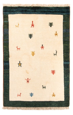 Tapis Gabbeh - Persan - 152 x 100 cm - multicolore