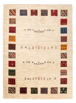 Tapis Gabbeh - Loribaft Persan - 175 x 122 cm - multicolore