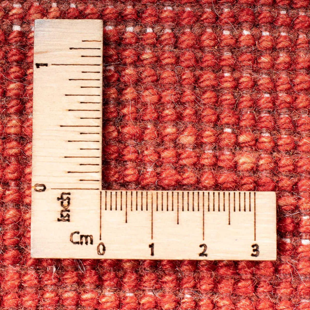 Tapis Gabbeh - Persan - 202 x 153 cm - rouge