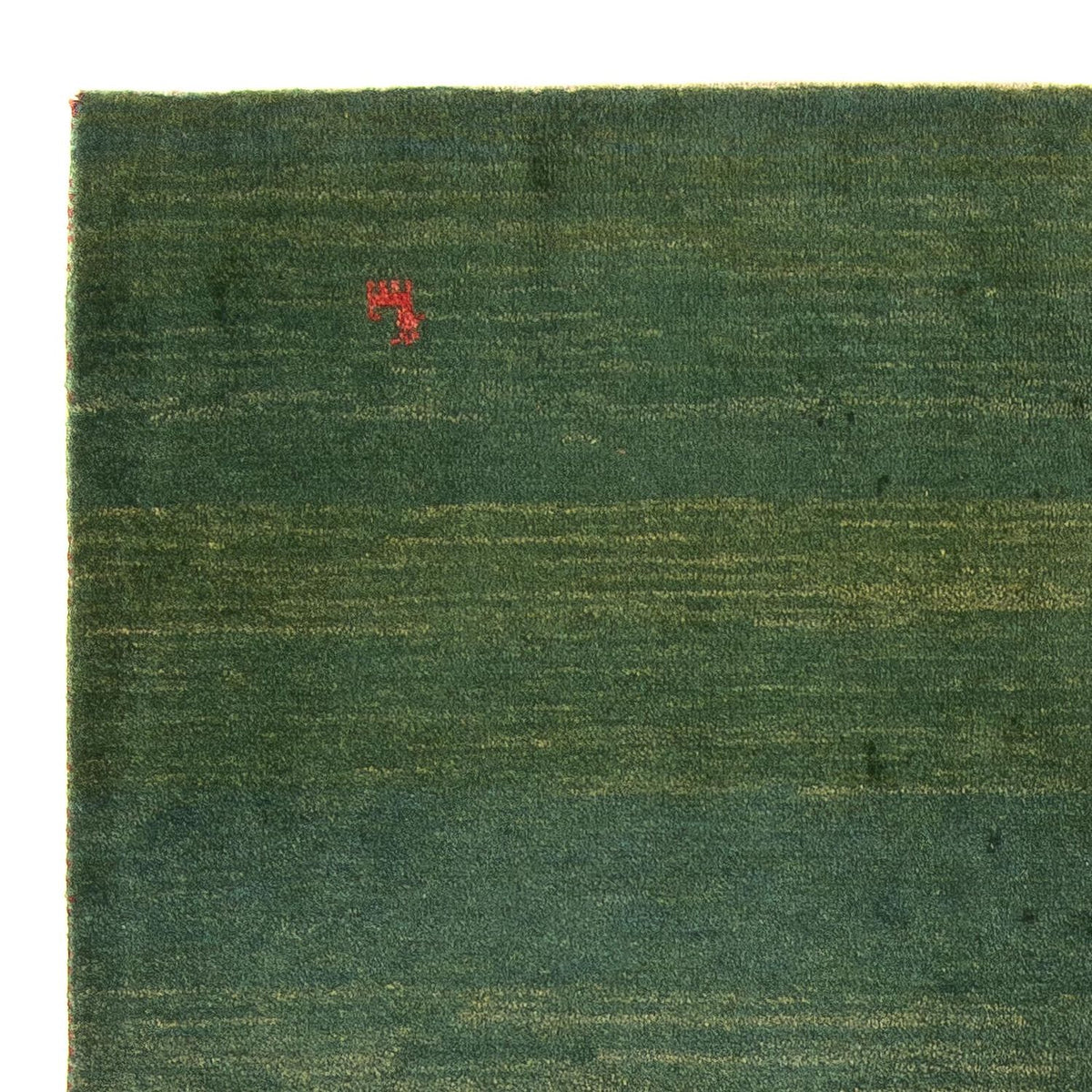 Tapis Gabbeh - Persan - 200 x 150 cm - vert