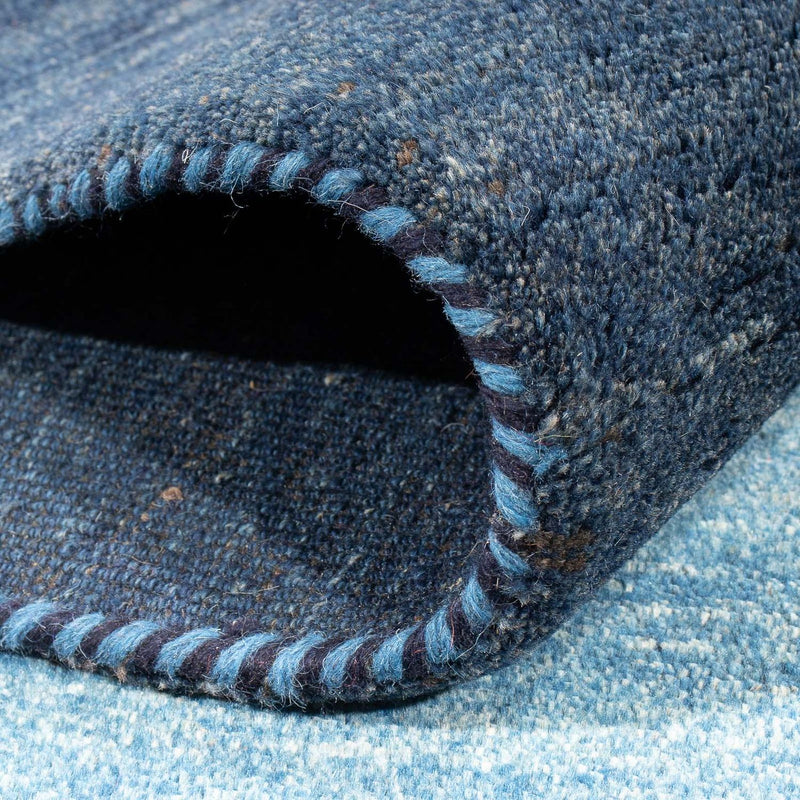 Tapis Gabbeh - Persan - 292 x 195 cm - bleu
