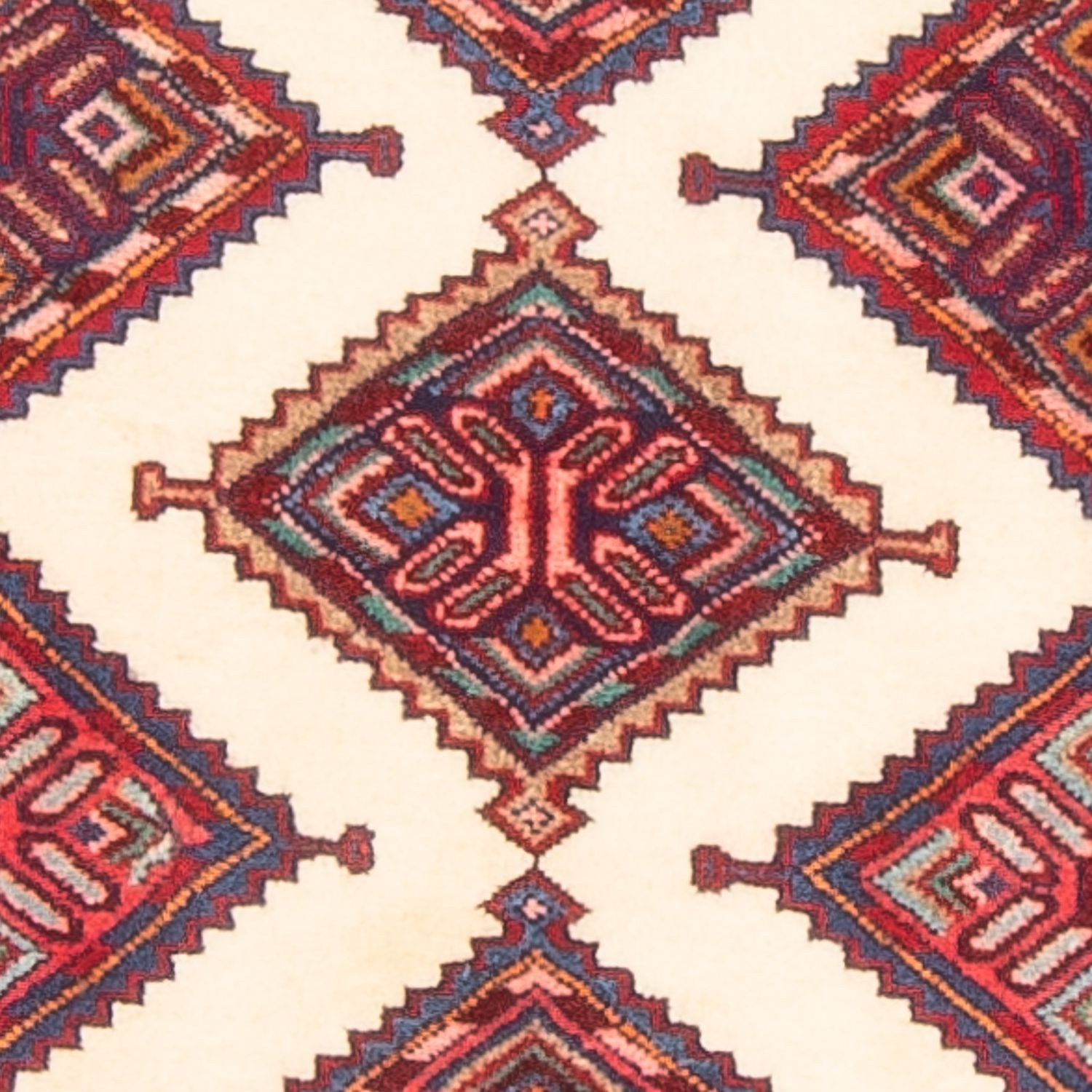 Tapis de couloir Tapis persan - Nomadic - 309 x 85 cm - beige