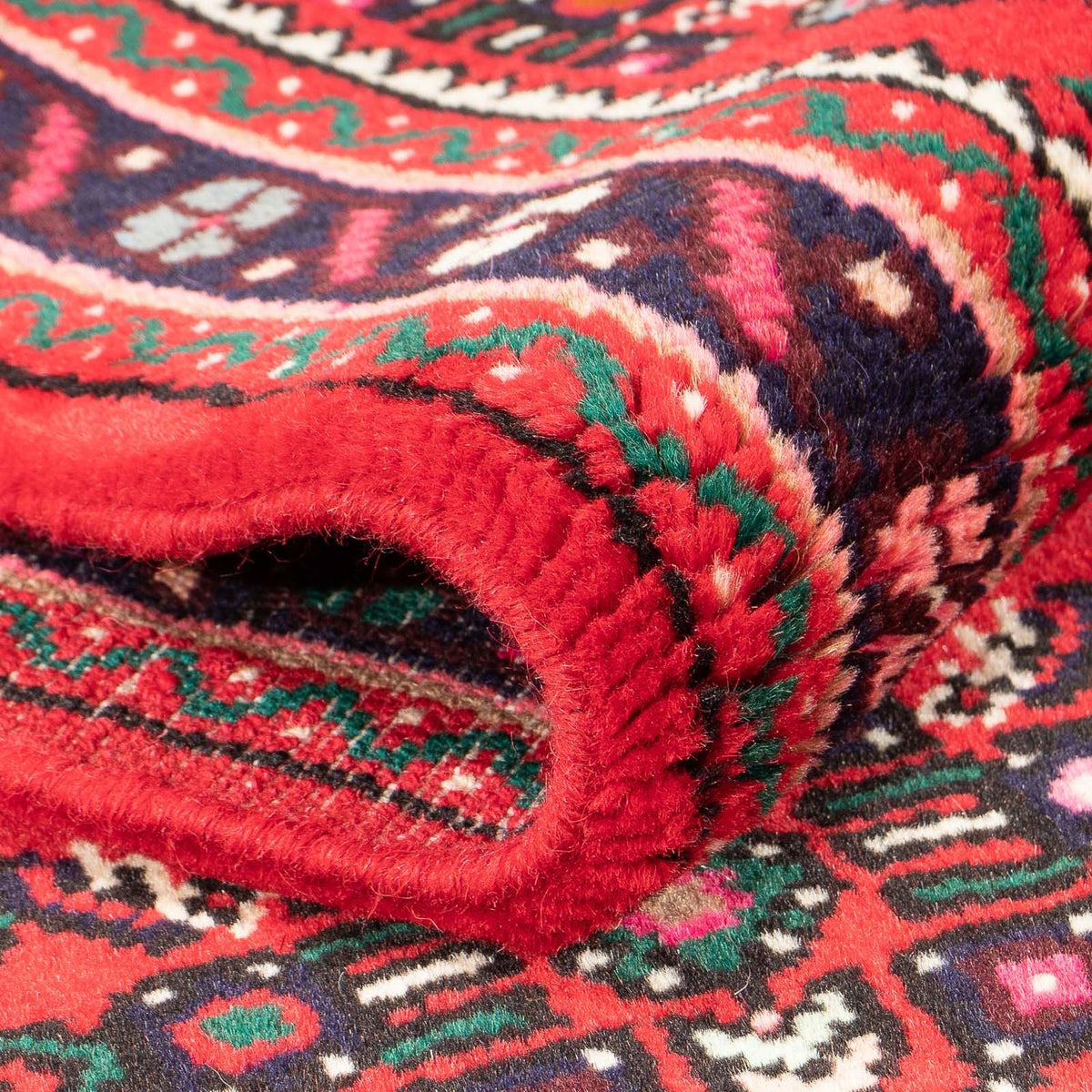 Tapis de couloir Tapis persan - Nomadic - 291 x 71 cm - rouge