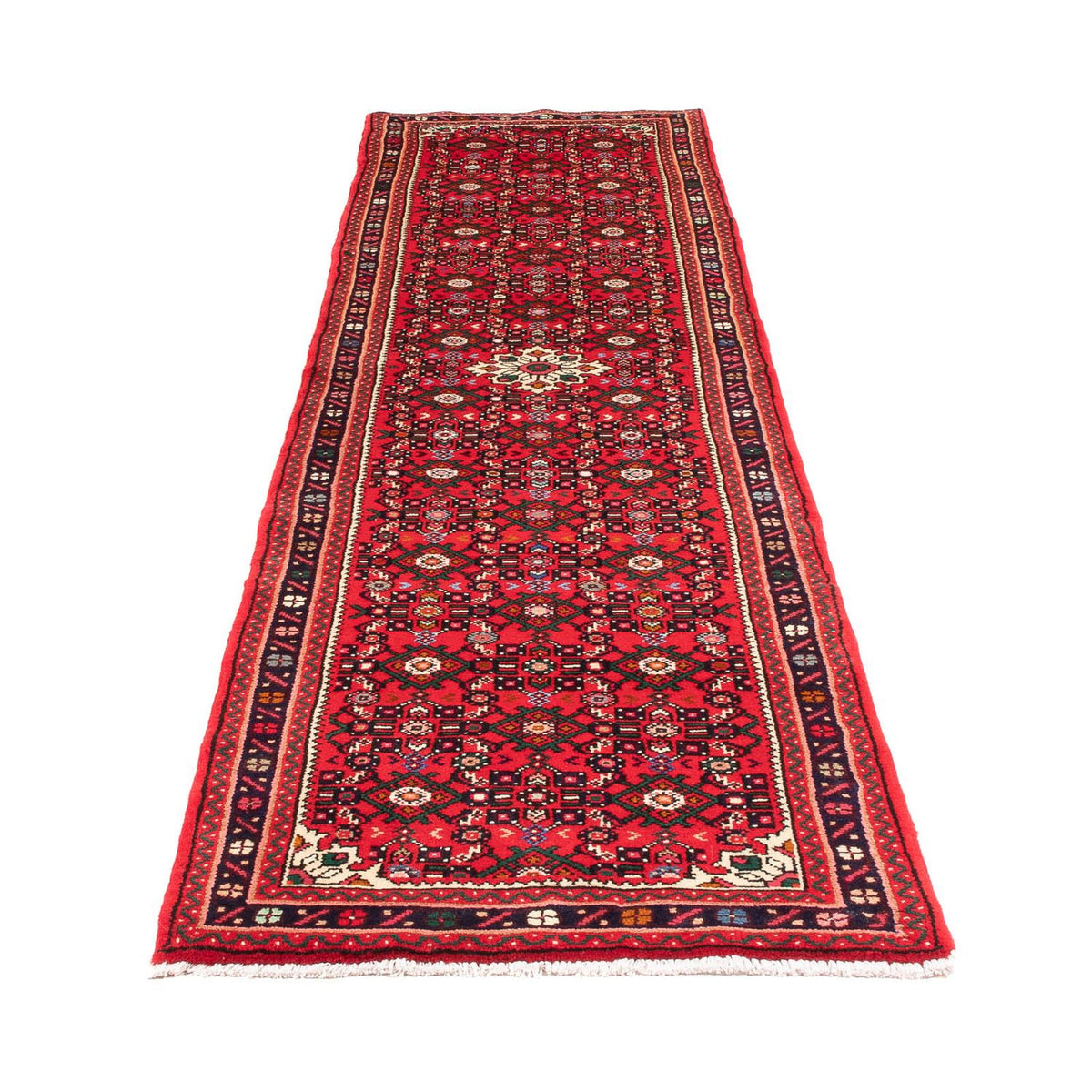 Tapis de couloir Tapis persan - Nomadic - 291 x 71 cm - rouge