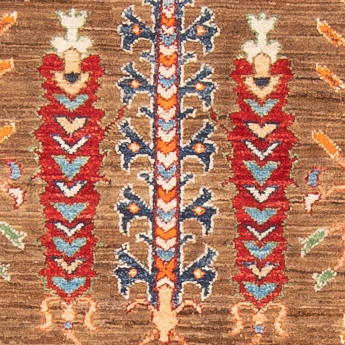 Tapis de couloir Tapis Ziegler - Ariana - 292 x 79 cm - marron