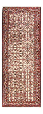 Tapis de couloir Tapis persan - Bidjar - 254 x 86 cm - beige
