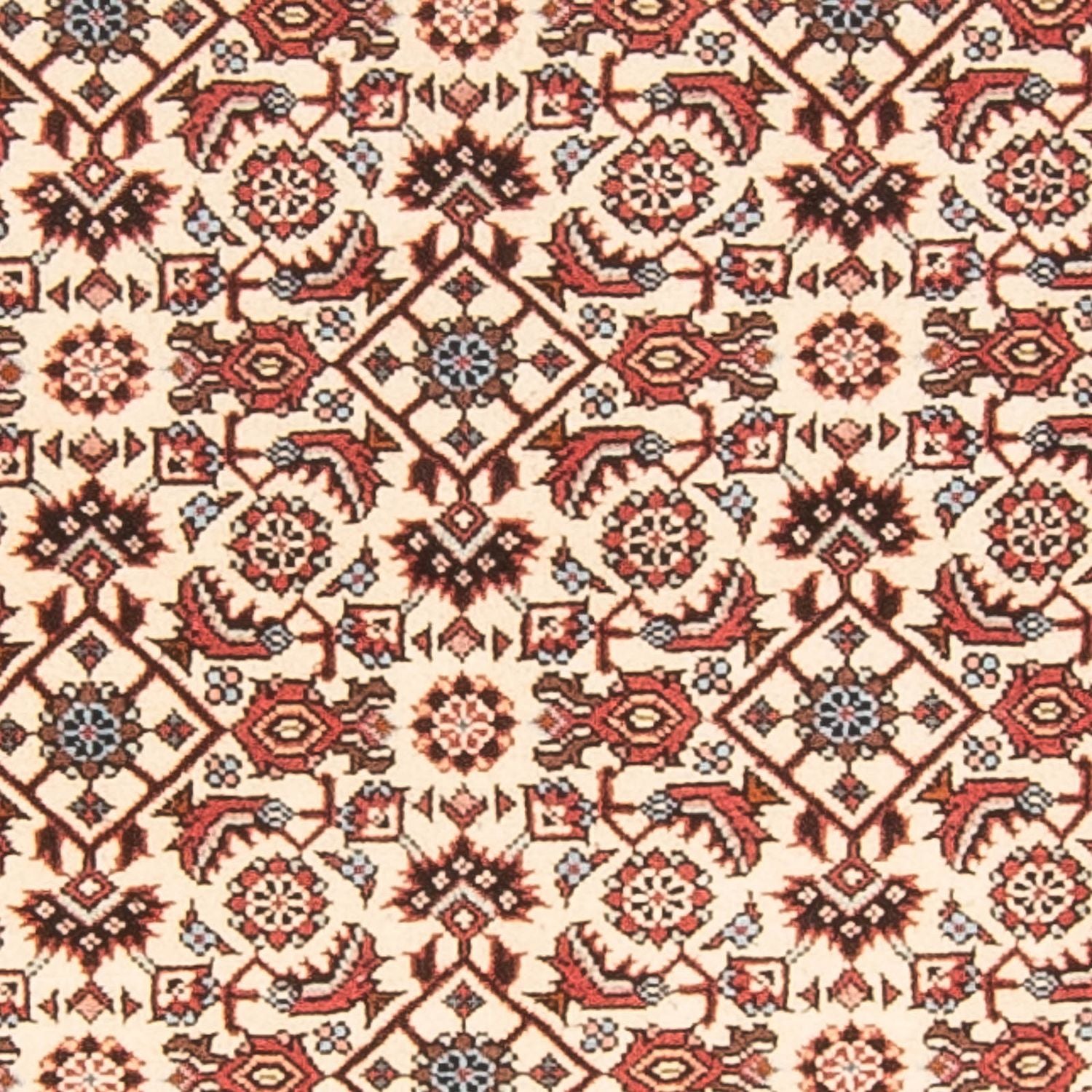 Tapis de couloir Tapis persan - Bidjar - 254 x 86 cm - beige