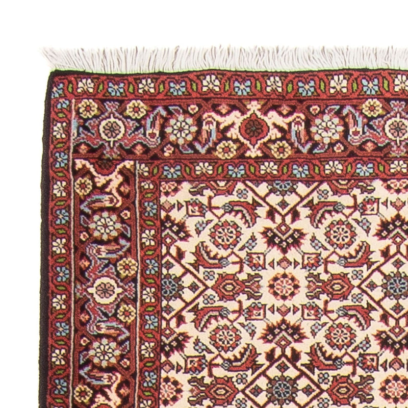 Tapis de couloir Tapis persan - Bidjar - 254 x 86 cm - beige