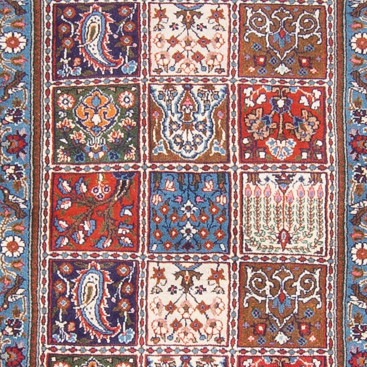 Tapis de couloir Tapis persan - Classique - 235 x 102 cm - multicolore