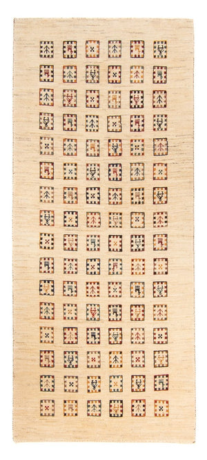 Tapis de couloir Tapis Gabbeh - Loribaft Persan - 193 x 82 cm - multicolore