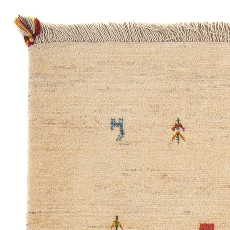 Tapis de couloir Tapis Gabbeh - Persan - 200 x 82 cm - beige