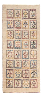 Tapis de couloir Tapis Gabbeh - Loribaft Persan - 193 x 84 cm - multicolore
