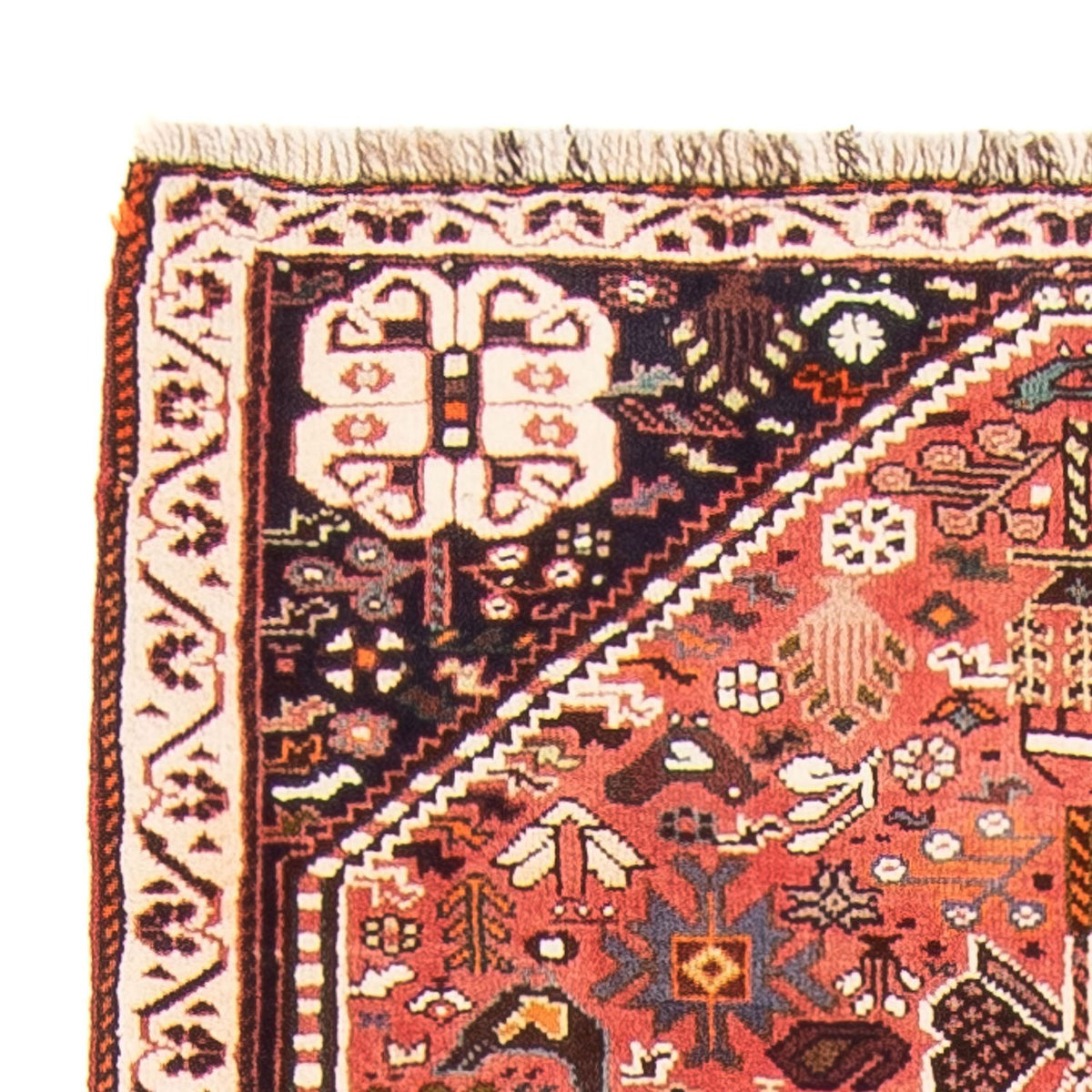 Tapis de couloir Tapis persan - Nomadic - 198 x 85 cm - rouge