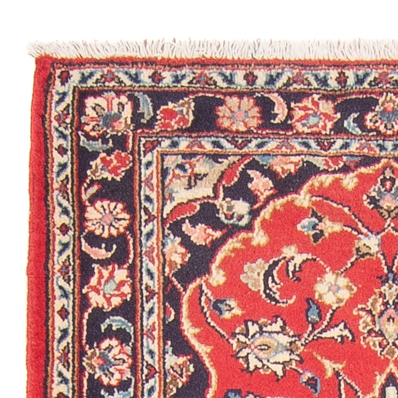 Tapis de couloir Tapis persan - Keshan - 194 x 80 cm - rouge