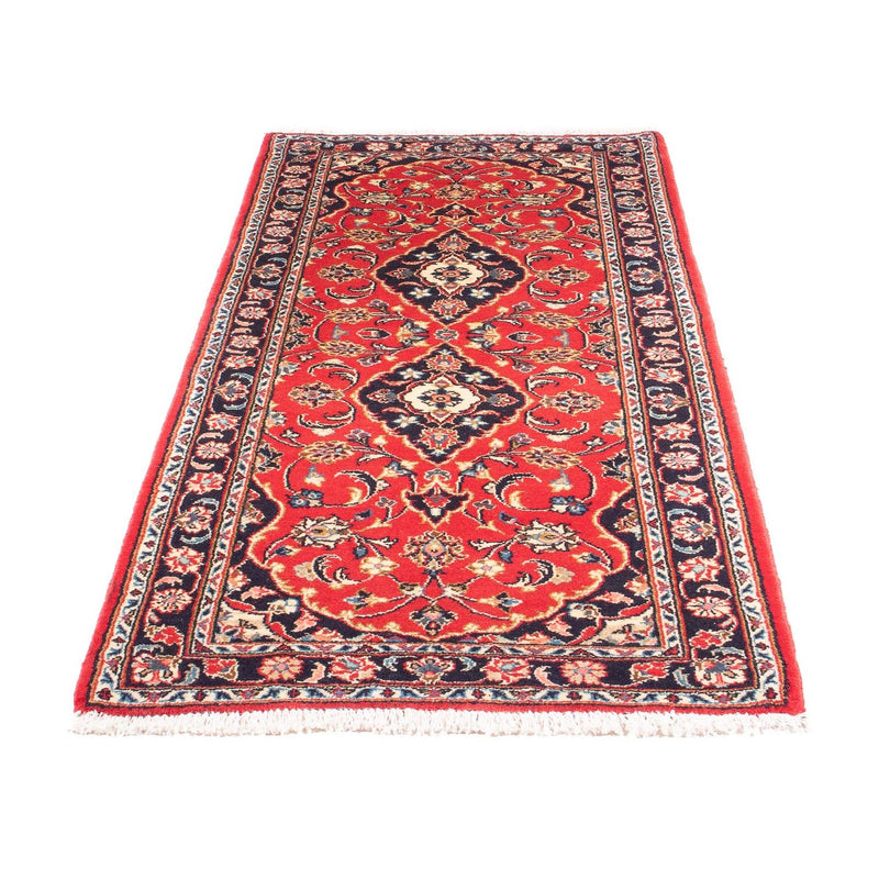 Tapis de couloir Tapis persan - Keshan - 194 x 80 cm - rouge