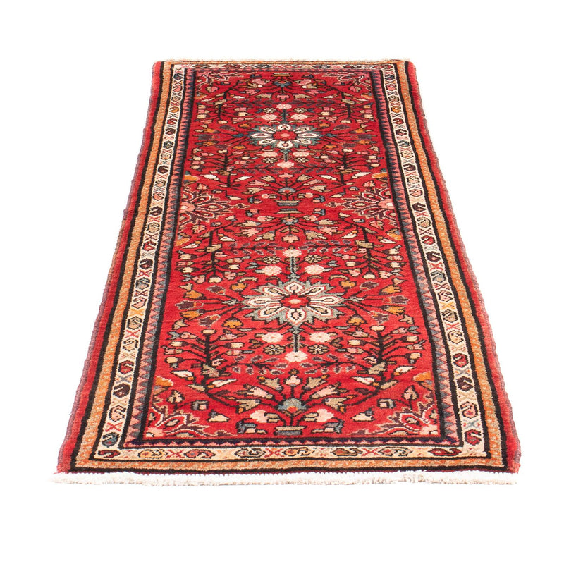 Tapis de couloir Tapis persan - Nomadic - 177 x 62 cm - rouge