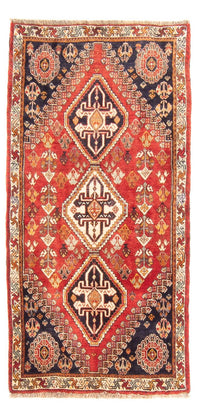 Tapis de couloir Tapis persan - Nomadic - 172 x 82 cm - rouge