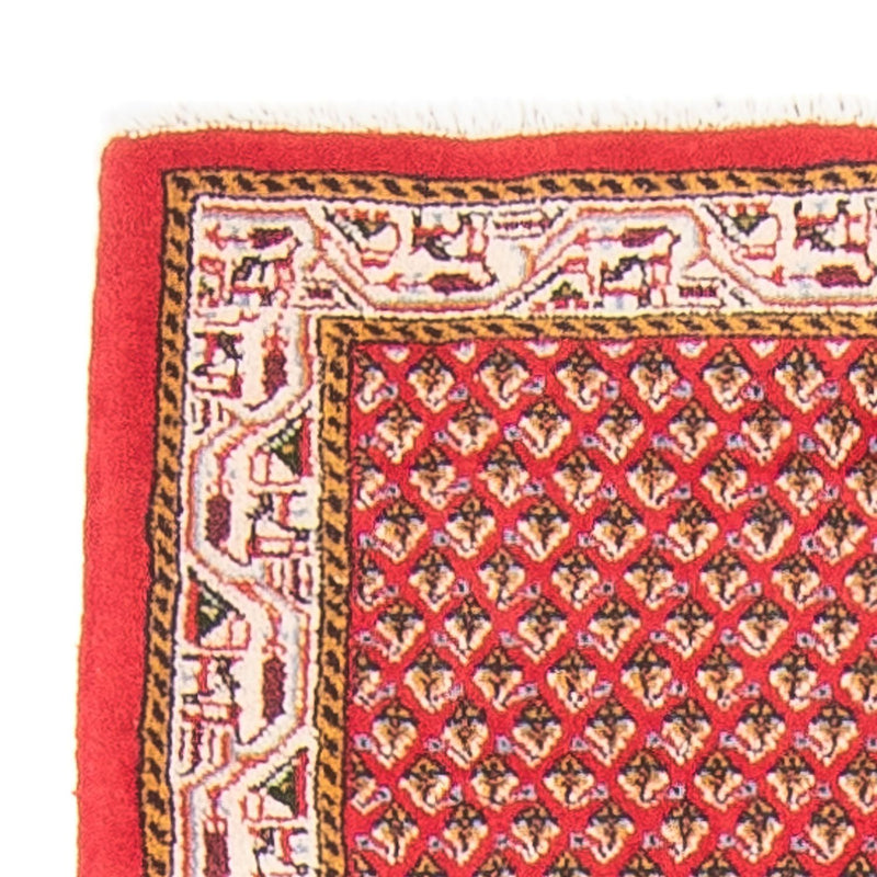 Tapis de couloir Tapis persan - Mir - 172 x 74 cm - rouge