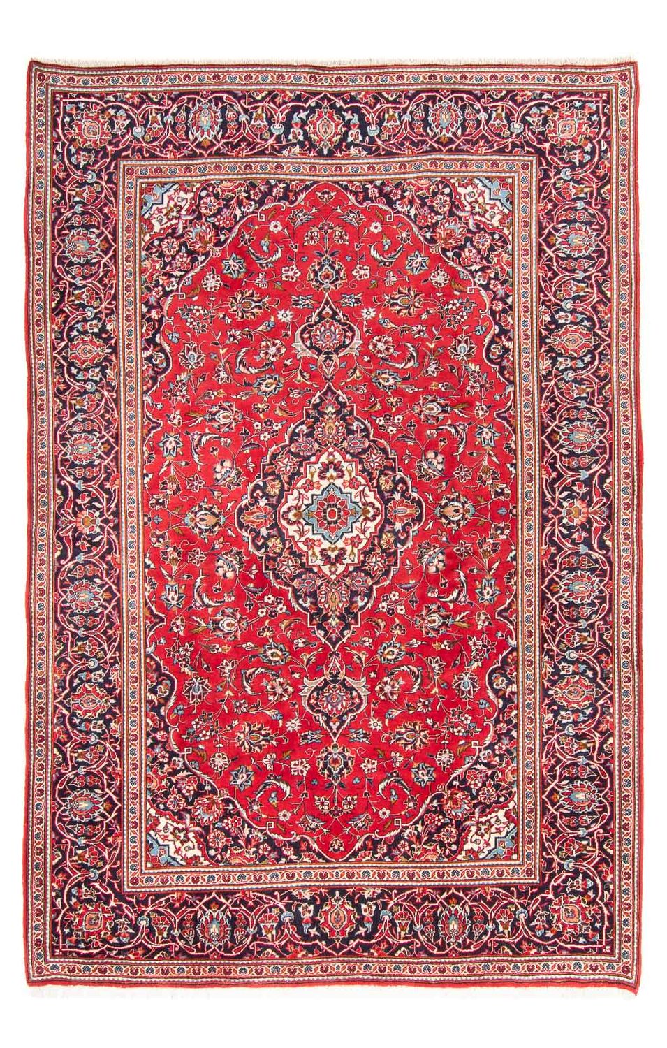 Tapis persan - Keshan - 304 x 202 cm - rouge
