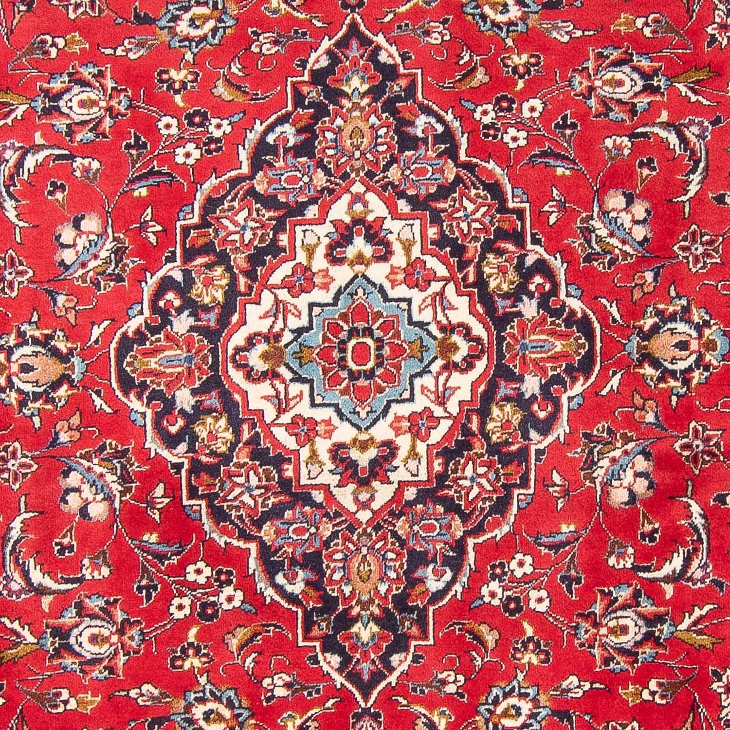 Tapis persan - Keshan - 304 x 202 cm - rouge