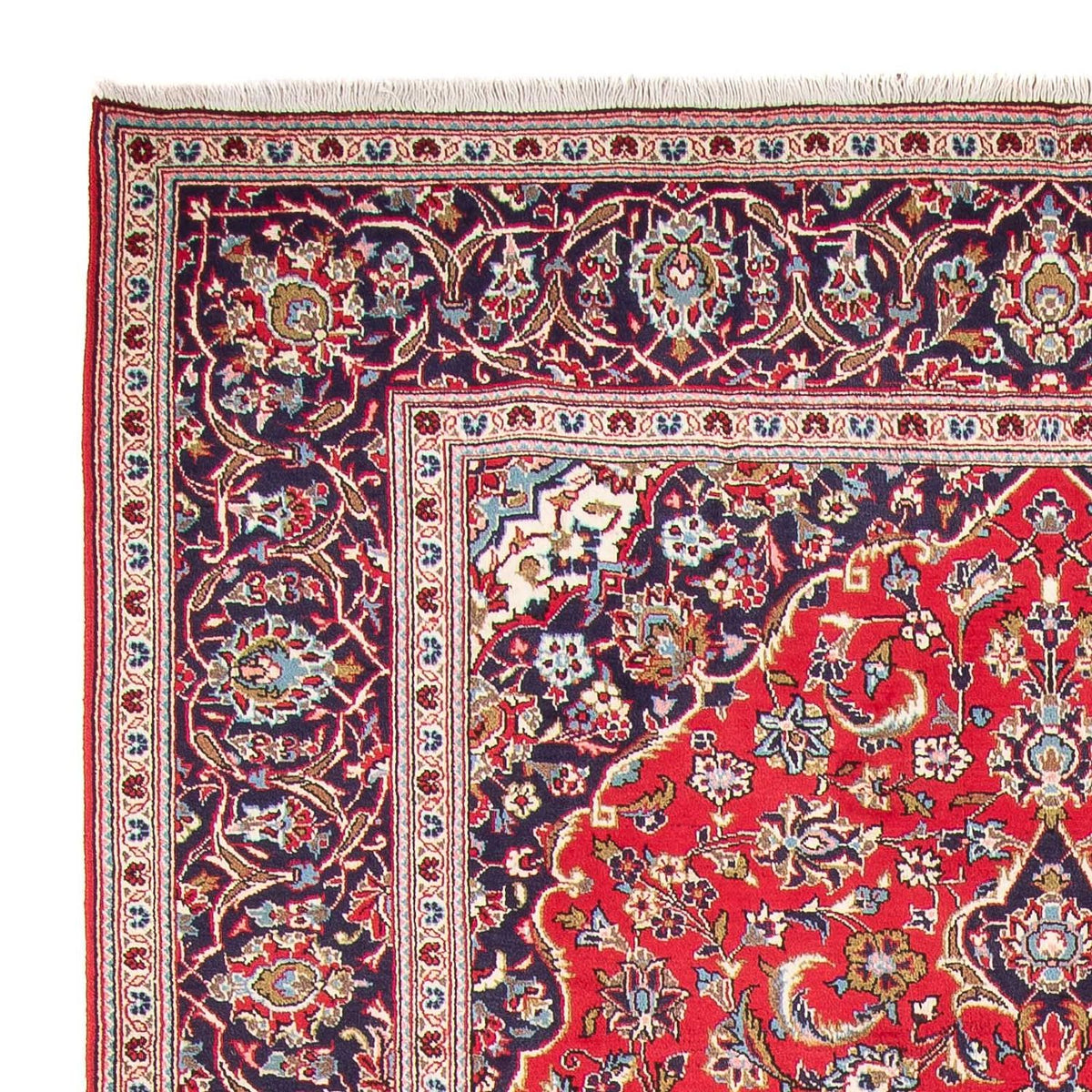 Tapis persan - Keshan - 307 x 195 cm - rouge
