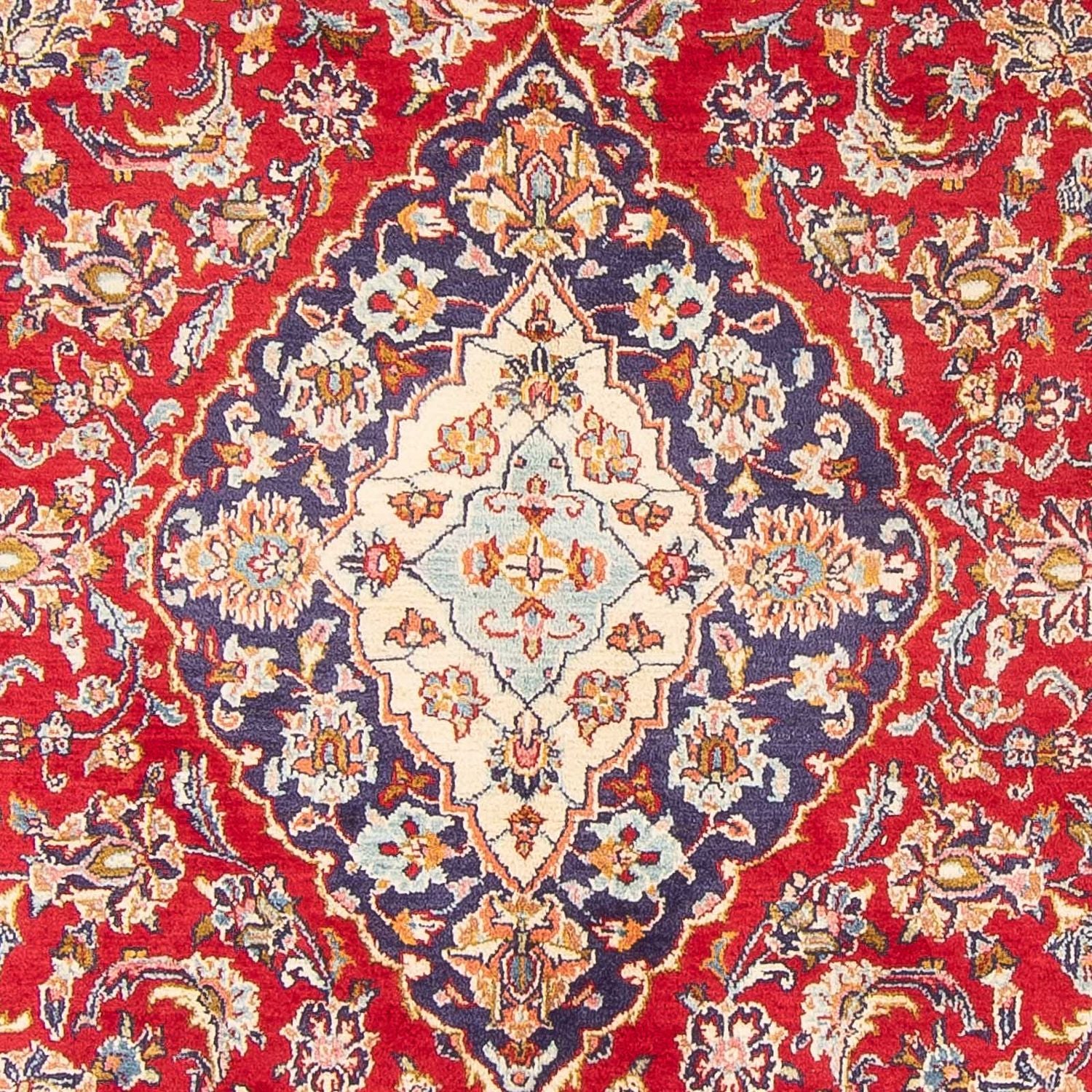 Tapis persan - Keshan - 290 x 198 cm - rouge