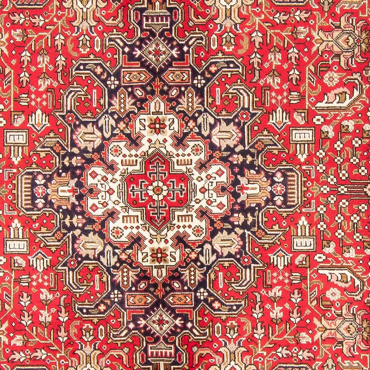 Tapis persan - Tabriz - 300 x 195 cm - rouge