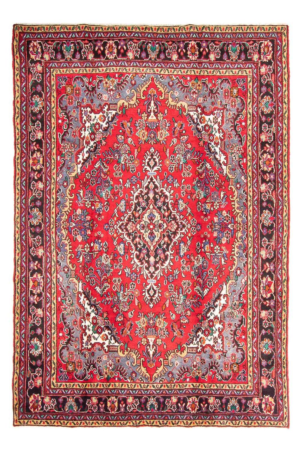 Tapis persan - Nomadic - 303 x 204 cm - rouge