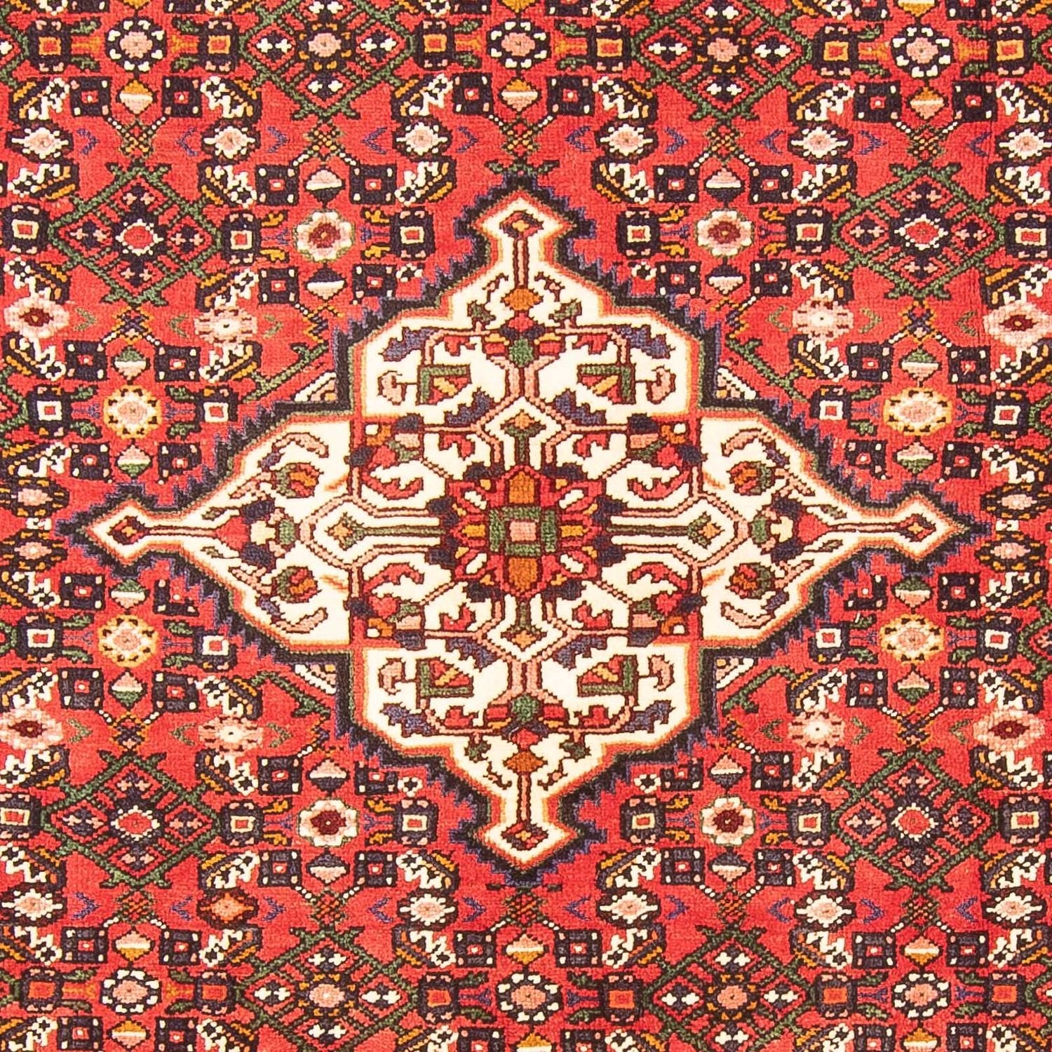 Tapis persan - Nomadic - 300 x 212 cm - rouge