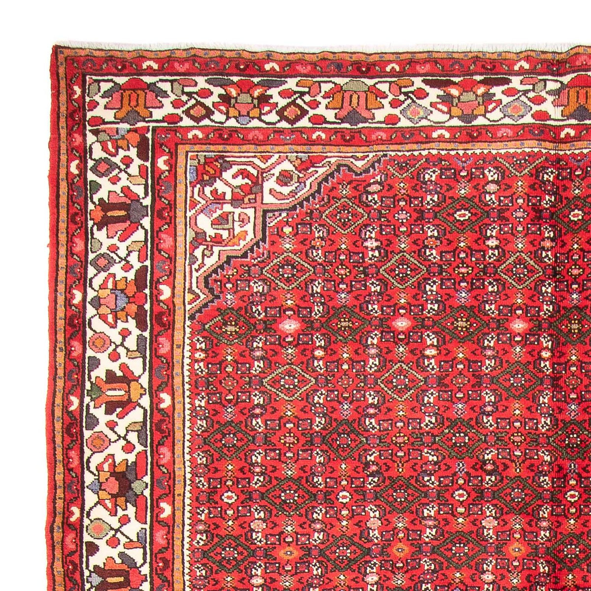 Tapis de Hosseinabad Tapis 198x306cm - Tapis persan - rouge