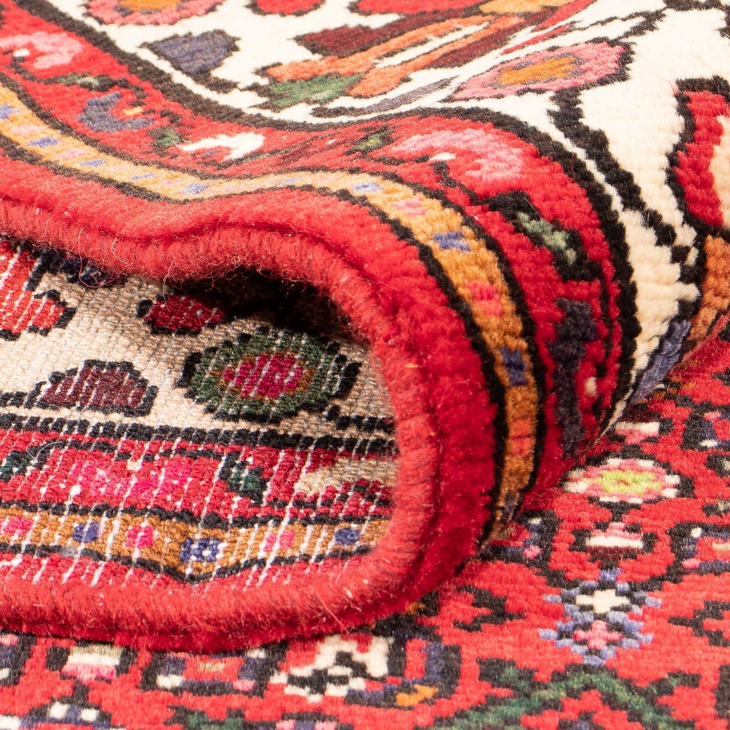 Tapis persan - Nomadic - 306 x 198 cm - rouge