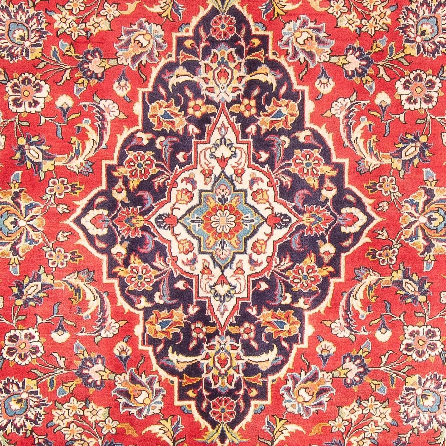 Tapis persan - Keshan - 306 x 202 cm - rouge