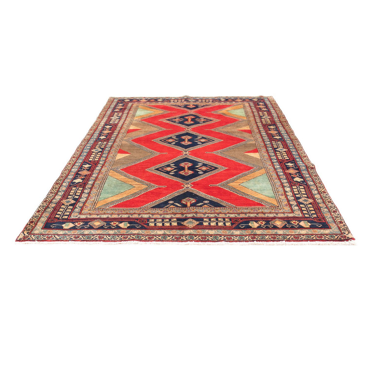 Tapis persan - Nomadic - 285 x 166 cm - rouge