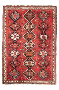 Tapis persan - Nomadic - 275 x 180 cm - rouge