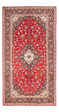 Tapis persan - Keshan - 295 x 145 cm - rouge