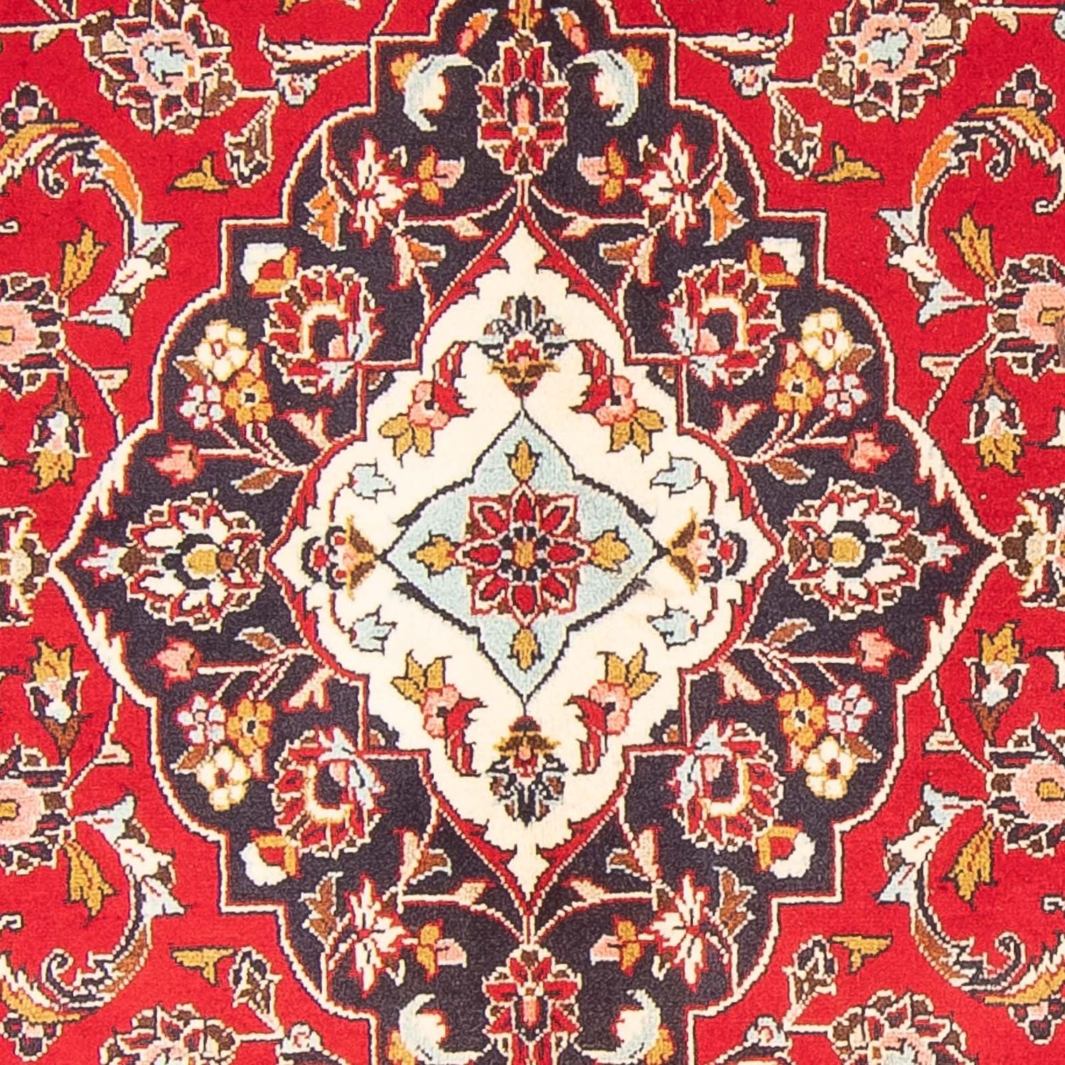 Tapis persan - Keshan - 295 x 145 cm - rouge