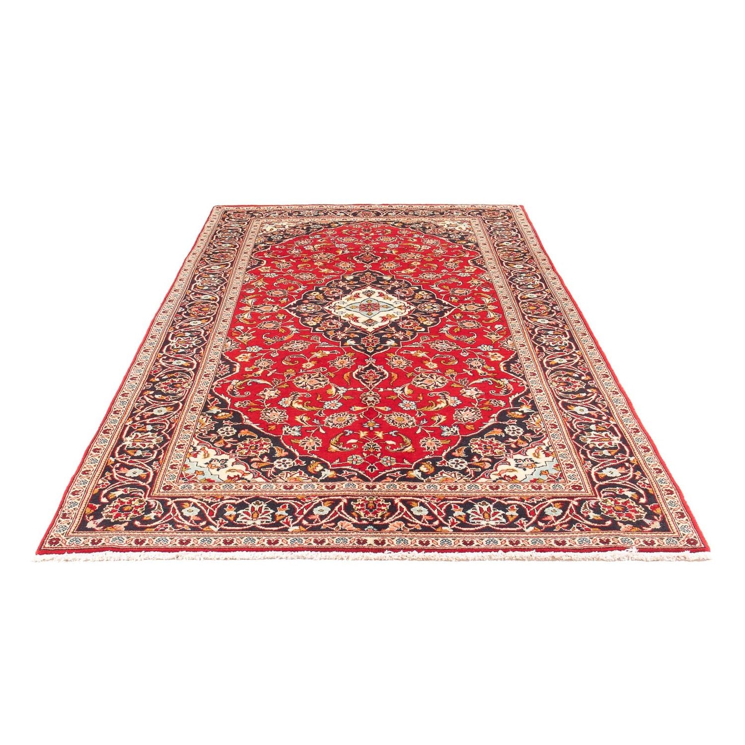 Tapis persan - Keshan - 295 x 145 cm - rouge