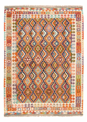 Tapis Kelim - Oriental - 250 x 184 cm - multicolore